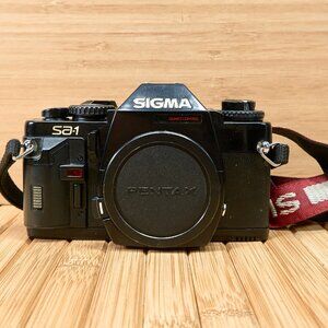 Vintage 60s Sigma SA-1 35mm Pentax K mount SLR camera, Made in Japan
